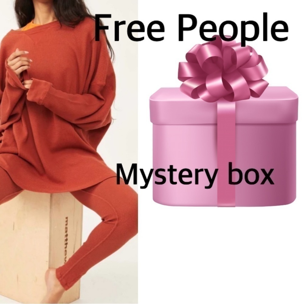 Nwt Free People Mystery Box 3 items NWT and gently used items Size XS, S, M,L - Picture 2 of 3